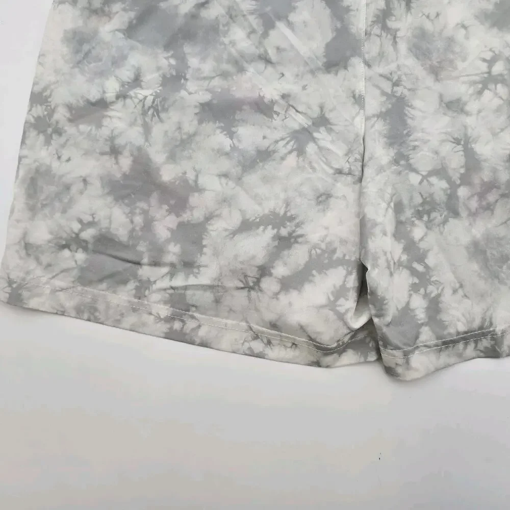 Chubbies Shorts Mens XL 5.5 Inch Gray Tie Dye Boxer Lined Athlounger 80s